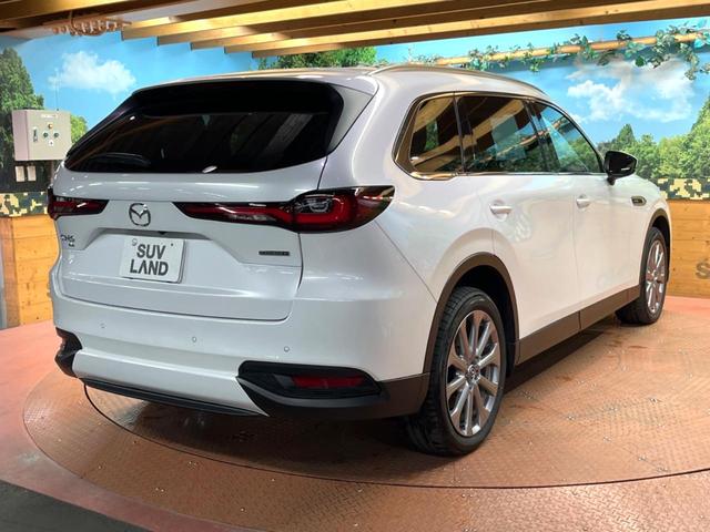 CX-80 XD Lパッケージ 禁煙車 サンルーフ 純正12型ナビ 全周囲カメラ レーダークルーズ ブラインドスポットモニター 黒革 シートヒーター ステアリングヒーター パワーバックドア LEDヘッド 純正20インチアルミ ETC(68枚目)