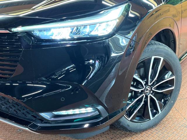 ヴェゼル ｅ：ＨＥＶ　Ｚ　純正９型ナビ　バックカメラ　ブラインドスポットモニター　レーダークルーズ　クリアランスソナー　電動リアゲート　ハーフレザー　シートヒーター　ＬＥＤヘッド　ＥＴＣ　純正１８インチアルミ（14枚目）