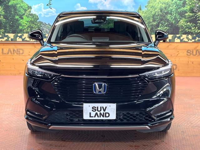 ヴェゼル ｅ：ＨＥＶ　Ｚ　純正９型ナビ　バックカメラ　ブラインドスポットモニター　レーダークルーズ　クリアランスソナー　電動リアゲート　ハーフレザー　シートヒーター　ＬＥＤヘッド　ＥＴＣ　純正１８インチアルミ（16枚目）