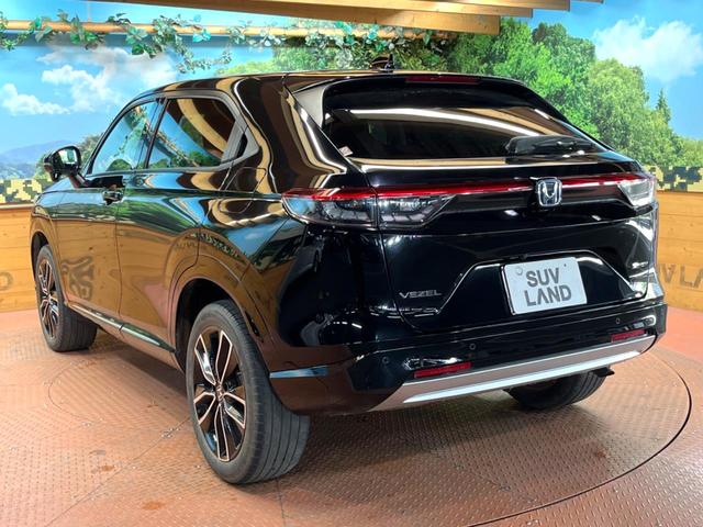 ヴェゼル ｅ：ＨＥＶ　Ｚ　純正９型ナビ　バックカメラ　ブラインドスポットモニター　レーダークルーズ　クリアランスソナー　電動リアゲート　ハーフレザー　シートヒーター　ＬＥＤヘッド　ＥＴＣ　純正１８インチアルミ（55枚目）