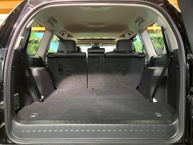 ランドクルーザープラド ＴＸ　Ｌパッケージ　マットブラックエディション　禁煙　７人　サンルーフ　純正９型ナビ　バックカメラ　レーダークルーズ　ＬＥＤヘッド　オートハイビーム　黒革　パワーシート　シートベンチレーション　純正１８インチアルミ　ＥＴＣ　ルーフレール（13枚目）