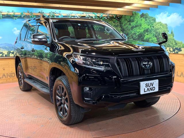 ランドクルーザープラド ＴＸ　Ｌパッケージ　マットブラックエディション　禁煙　７人　サンルーフ　純正９型ナビ　バックカメラ　レーダークルーズ　ＬＥＤヘッド　オートハイビーム　黒革　パワーシート　シートベンチレーション　純正１８インチアルミ　ＥＴＣ　ルーフレール（60枚目）