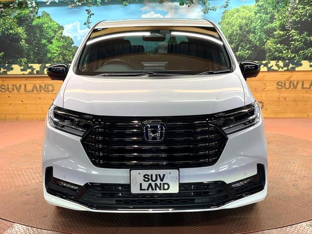 オデッセイハイブリッド e:HEVアブソルート・EXブラックエディション 禁煙 純正10型ナビ 全周囲カメラ ブラインドスポットモニター レーダークルーズ 両側電動ドア 電動リアゲート 黒革 シートヒーター LEDヘッド クリアランスソナー 純正18インチアルミ ETC(17枚目)