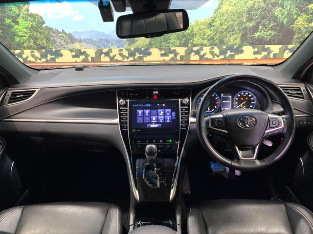 ハリアー プログレス　禁煙　モデリスタエアロ　ＪＢＬサウンド　メーカーナビ　全周囲カメラ　セーフティセンス　レーダークルーズ　電動リアゲート　ＬＥＤヘッド　オートハイビーム　ハーフレザーシート　純正１８インチアルミ　ＥＴＣ（2枚目）