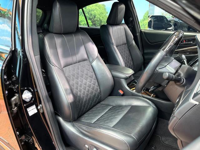 ハリアー プログレス　禁煙　モデリスタエアロ　ＪＢＬサウンド　メーカーナビ　全周囲カメラ　セーフティセンス　レーダークルーズ　電動リアゲート　ＬＥＤヘッド　オートハイビーム　ハーフレザーシート　純正１８インチアルミ　ＥＴＣ（10枚目）