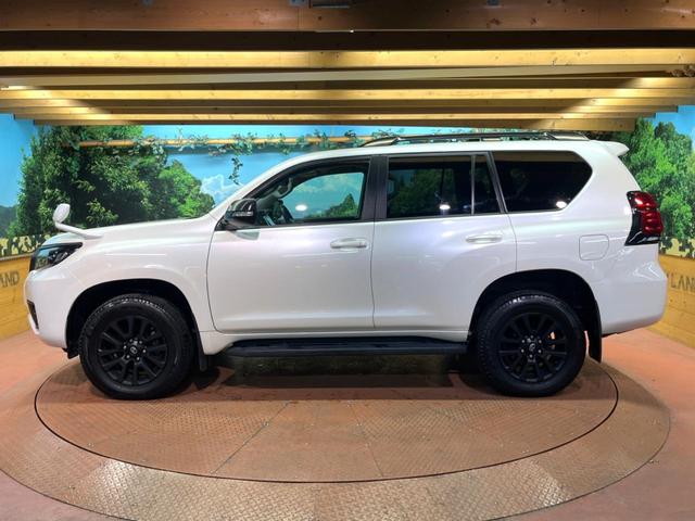 ランドクルーザープラド TX Lパッケージ マットブラックエディション 禁煙車 サンルーフ 9型ナビフルセグ 衝突軽減装置 レーダークルーズ レーンキープ オートハイビーム シートベンチレーション パワーシート ダウンヒルアシスト Bluetooth バックカメラ ETC(58枚目)