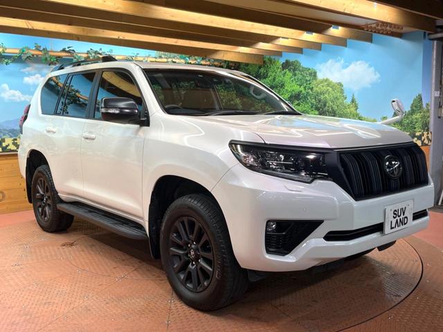 ランドクルーザープラド TX Lパッケージ マットブラックエディション 禁煙車 サンルーフ 9型ナビフルセグ 衝突軽減装置 レーダークルーズ レーンキープ オートハイビーム シートベンチレーション パワーシート ダウンヒルアシスト Bluetooth バックカメラ ETC(61枚目)