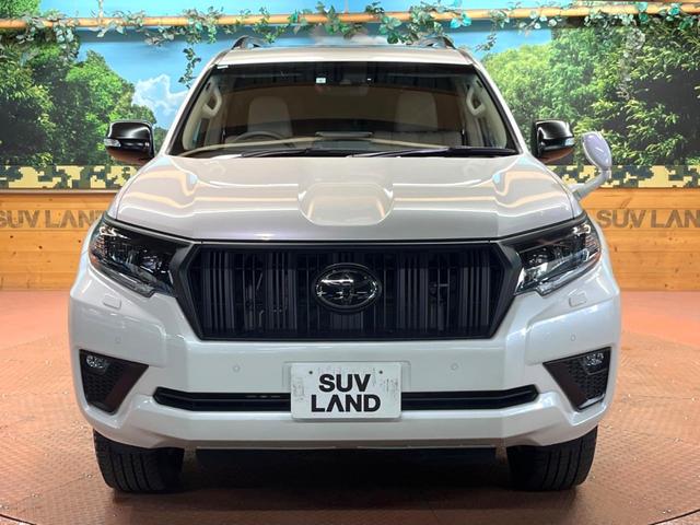 ランドクルーザープラド ＴＸ　Ｌパッケージ　マットブラックエディション　禁煙　７人　サンルーフ　ＢＩＧ－Ｘ１１型ナビ　バックカメラ　レーダークルーズ　ベージュ革　シートベンチレーション　ＬＥＤヘッド　オートハイビーム　純正１８インチアルミ　ルーフレール　ＥＴＣ（15枚目）