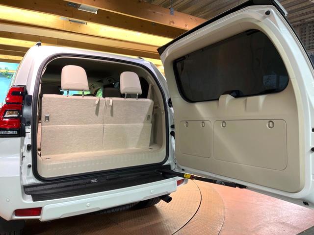 ランドクルーザープラド ＴＸ　Ｌパッケージ　マットブラックエディション　禁煙　７人　サンルーフ　ＢＩＧ－Ｘ１１型ナビ　バックカメラ　レーダークルーズ　ベージュ革　シートベンチレーション　ＬＥＤヘッド　オートハイビーム　純正１８インチアルミ　ルーフレール　ＥＴＣ（63枚目）