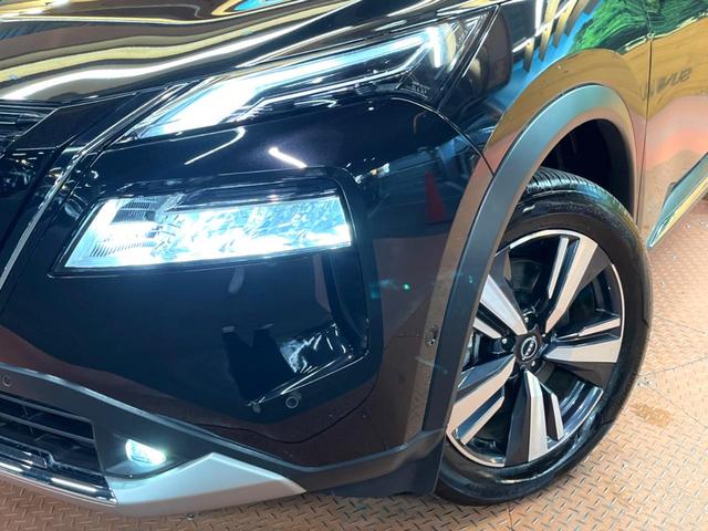 エクストレイル G e-4ORCE 4WD 純正12型ナビ 全周囲カメラ プロパイロット 後方車両検知 デジタルミラー 電動リアゲート シートヒーター LEDヘッド ルーフレール クリアランスソナー ETC 純正19インチアルミ(14枚目)