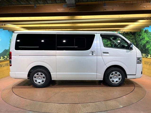 ハイエースバン ロングスーパーGL ターボ 禁煙車 全周囲カメラ SDナビ デジタルミラー 衝突被害軽減機能 クリアランスソナー 車線逸脱警報 横滑り防止装置 スマートキー ETC オートライト オートハイビーム(18枚目)