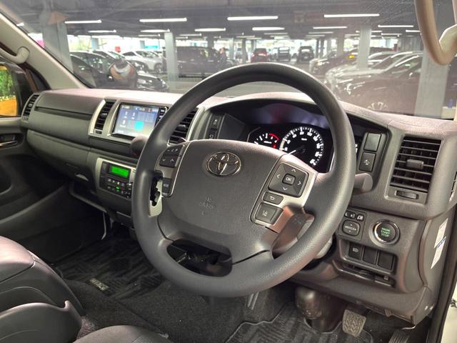 ハイエースバン ロングスーパーGL ターボ 禁煙車 全周囲カメラ SDナビ デジタルミラー 衝突被害軽減機能 クリアランスソナー 車線逸脱警報 横滑り防止装置 スマートキー ETC オートライト オートハイビーム(22枚目)