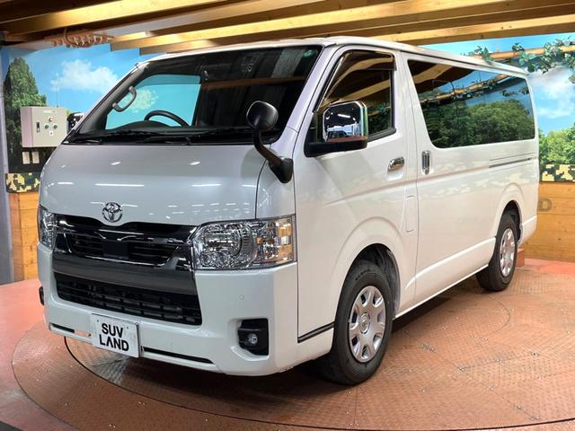 ハイエースバン ロングスーパーGL ターボ 禁煙車 全周囲カメラ SDナビ デジタルミラー 衝突被害軽減機能 クリアランスソナー 車線逸脱警報 横滑り防止装置 スマートキー ETC オートライト オートハイビーム(52枚目)