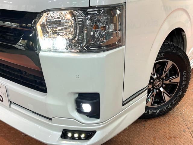 ハイエースバン スーパーＧＬ　ダークプライムＩＩ　ディーゼル　両側電動ドア　純正ナビ　全周囲カメラ　トヨタセーフティセンス　衝突被害軽減システム　禁煙車　ハーフレザーシート　ドラレコ　コーナーセンサー　ＬＥＤヘッド　ＥＴＣ　１５インチアルミ（14枚目）