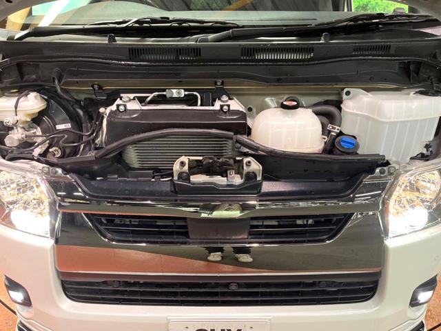 ハイエースバン スーパーＧＬ　ダークプライムＩＩ　ディーゼル　両側電動ドア　純正ナビ　全周囲カメラ　トヨタセーフティセンス　衝突被害軽減システム　禁煙車　ハーフレザーシート　ドラレコ　コーナーセンサー　ＬＥＤヘッド　ＥＴＣ　１５インチアルミ（27枚目）