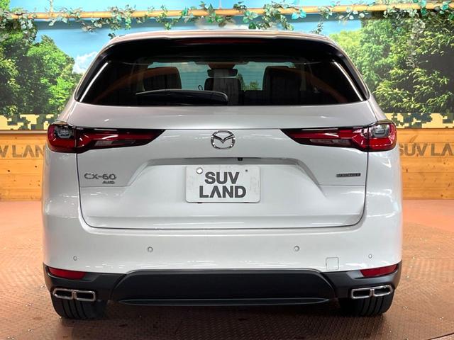 ＣＸ－６０ ＸＤ　エクスクルーシブモード　禁煙車　サンルーフ　純正１２型ナビ　全周囲カメラ　ＢＯＳＥ　メモリーシート　電動リアゲート　レーダークルーズ　オートマチックハイビーム　ブラインドスポットモニター　本革シート　純正２０インチアルミ（18枚目）