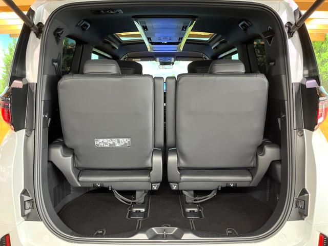 ヴェルファイアハイブリッド Z プレミア 禁煙 ガラスルーフ フリップダウン 14型ディスプレイ 全周囲カメラ レーダークルーズ ブラインドスポットモニター デジタルミラー 三眼LEDヘッド&フォグ 合皮シート メモリーシート ETC(64枚目)