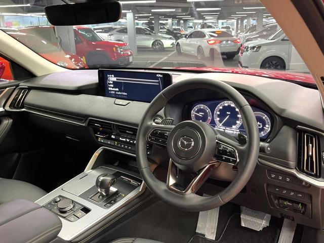 ＣＸ－６０ ＸＤ　Ｌパッケージ　禁煙車　１２型ナビ　全周囲カメラ　レーダークルーズ　パワーバックドア　本革シート　メモリーシート　シートヒーター　ステアリングヒーター　ＬＥＤヘッド　純正２０インチアルミ　ドラレコ　ＥＴＣ（22枚目）