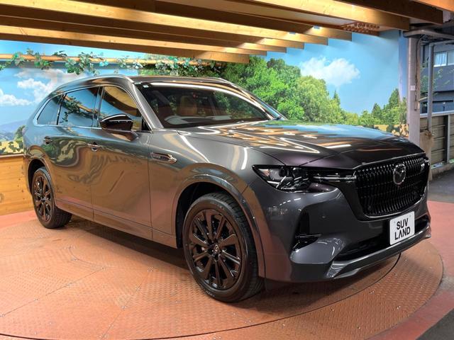 CX-80 XD-ハイブリッド プレミアムスポーツ 禁煙 サンルーフ BOSEサウンド 12型ナビ 全周囲カメラ レーダークルーズ 本革シート ベンチレーション メモリーシート ステアリングヒーター パワーバックドア LEDヘッド 純正20インチアルミ(60枚目)