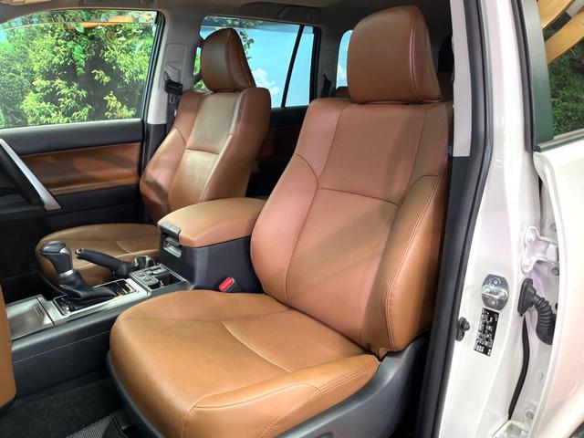 ランドクルーザープラド TX Lパッケージ 70thアニバーサリーリミテッド 禁煙 7人 サンルーフ 純正9型ナビ 全周囲カメラ レーダークルーズ LEDヘッド オートハイビーム 茶革 パワーシート シートベンチレーション 純正18インチアルミ ETC クリアランスソナー(22枚目)