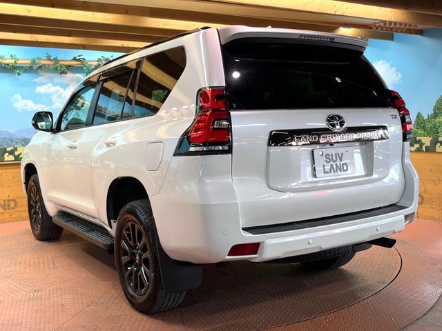 ランドクルーザープラド TX Lパッケージ 70thアニバーサリーリミテッド 禁煙 7人 サンルーフ 純正9型ナビ 全周囲カメラ レーダークルーズ LEDヘッド オートハイビーム 茶革 パワーシート シートベンチレーション 純正18インチアルミ ETC クリアランスソナー(60枚目)