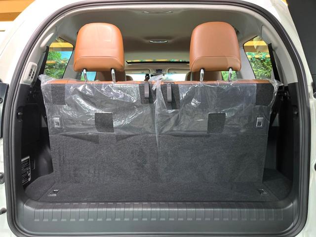 ランドクルーザープラド TX Lパッケージ 70thアニバーサリーリミテッド 禁煙 7人 サンルーフ 純正9型ナビ 全周囲カメラ レーダークルーズ LEDヘッド オートハイビーム 茶革 パワーシート シートベンチレーション 純正18インチアルミ ETC クリアランスソナー(63枚目)