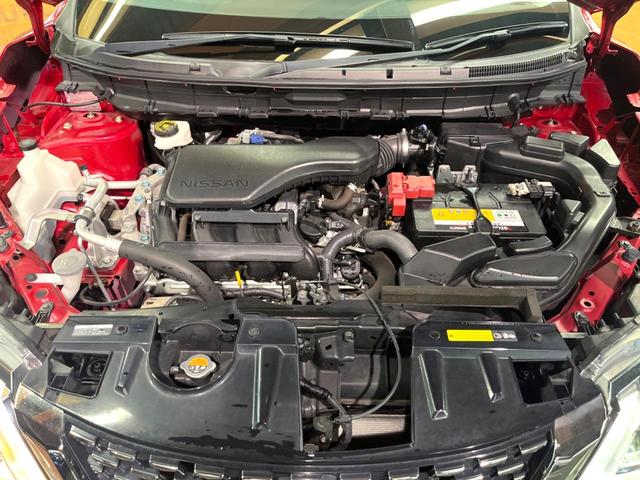 エクストレイル オーテック 禁煙車 4WD フリップダウンモニター 純正9型ナビ 全周囲カメラ 衝突軽減装置 車線逸脱警報 パワーバックドア 全席シートヒーター ドラレコ ETC LEDヘッド スマートキー 純正19インチアルミ(20枚目)