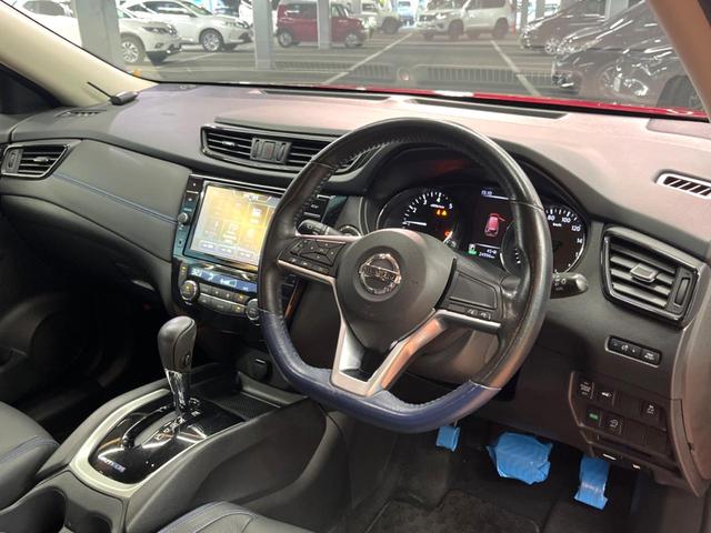 エクストレイル オーテック 禁煙車 4WD フリップダウンモニター 純正9型ナビ 全周囲カメラ 衝突軽減装置 車線逸脱警報 パワーバックドア 全席シートヒーター ドラレコ ETC LEDヘッド スマートキー 純正19インチアルミ(23枚目)