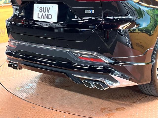 ハリアーハイブリッド Z レザーパッケージ 禁煙 モデリスタエアロ パノラマルーフ JBLサウンド 純正12型ナビ 全周囲カメラ デジタルミラー レーダークルーズ 電動リアゲート 黒革 シートベンチレーション LEDヘッド 純正19インチアルミ(59枚目)