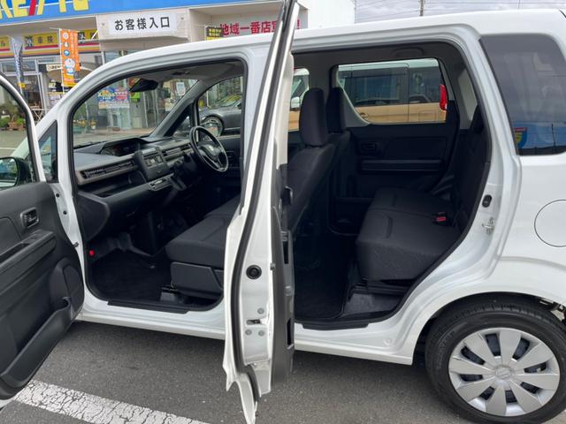ハイブリッドFX 当店リースアップ 4WD 禁煙 コーナーセンサー 衝突軽減装置 レーンアシスト アイドリングストップ 2021年式タイヤ 純正オーディオ CD AUX ラジオ シートヒーター オートライト 記録簿(22枚目)