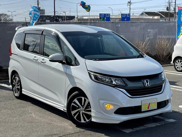 G・ホンダセンシング 禁煙 5人乗り モデューロエアロ 両側パワースライド 純正ナビ バックカメラ フルセグ Bluetooth ハーフレザー 衝突被害軽減 レーンアシスト レーダークルコン ETC 純正15AW LED(54枚目)