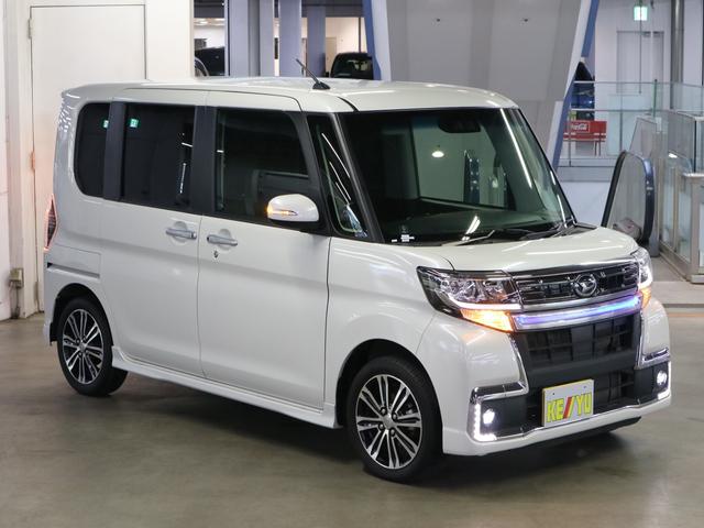 カスタムRS トップエディションSAIII ターボ 衝突軽減ブレーキ レーンキープ ハイビームアシスト シートヒーター 両側電動スライドドア ケンウッドカーオーディオ CD再生 AM/FMラジオ USB端子 アイドリングストップ LEDライト(5枚目)
