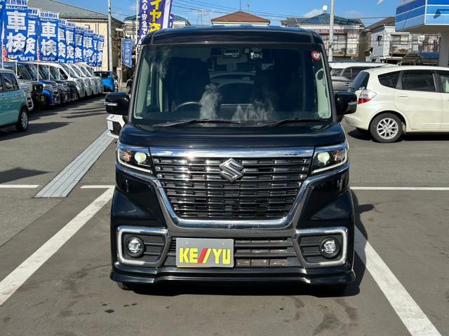 スペーシアカスタム ハイブリッドＸＳターボ衝突軽減【４ＷＤ◆禁煙車１オーナー】　【走行２０，０２４ｋｍ】【９型ケンウッド製ＢｌｕｅｔｏｏｔｈオーディオＳＤナビ＆ドラレコ／Ｂカメラ／ＥＴＣ】ＡＴハイビーム◆オートライトＬＥＤ＆フォグ◆ヒーター付ハーフレザー◆スマート＆スペアキー（46枚目）