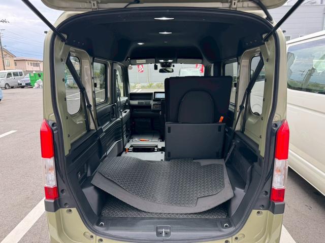Ｎ－ＶＡＮ＋スタイル ファン・ターボ衝突軽減　走行１６，４６８ｋｍ　禁煙車１オーナー　ベッドキット　夏＆冬タイヤセット　Ｂｌｕｅｔｏｏｔｈオーディオ対応ＳＤナビ　バックカメラ　ＥＴＣ　純正ドラレコ　レーンアシスト　ＡＣＣ　オートライトＬＥＤ　スペアキー　保証書（27枚目）