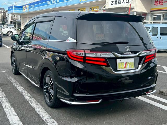 オデッセイハイブリッド ハイブリッドアブソルート・ホンダセンシングＥＸパック　【７人乗◆禁煙車◆２０２１年製ＢＳ夏タイヤ】【ＥＧスターター◆全方位カメラ◆Ｂｌｕｅｔｏｏｔｈオーディオ対応ＳＤナビ◆フリップダウン／ＥＴＣ】ＢＳＩ／レーンアシスト◆ＡＣＣ◆ＡＣ１００電源◆スペアキー（49枚目）
