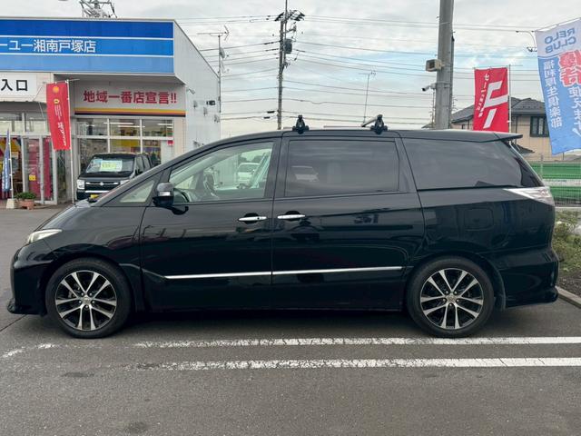 エスティマ アエラス　プレミアムエディション【７人◆タイミングチェーン】　【走行８１，３８３ｋｍ◆禁煙車◆２０２１年製ＢＳ夏タイヤ】【８型トヨタ純正ＳＤナビ◆フリップダウン／Ｂカメラ／ＥＴＣ】両側自動ドア／クルコン◆ハーフレザー◆オートライトＨＩＤ◆スペアキー◆保証書（11枚目）