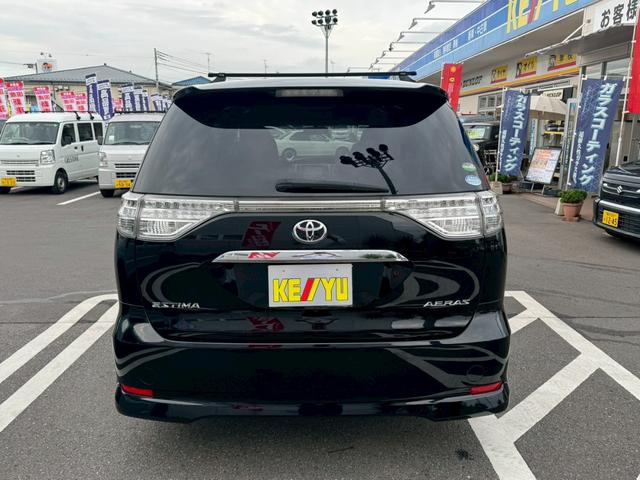 エスティマ アエラス　プレミアムエディション【７人◆タイミングチェーン】　【走行８１，３８３ｋｍ◆禁煙車◆２０２１年製ＢＳ夏タイヤ】【８型トヨタ純正ＳＤナビ◆フリップダウン／Ｂカメラ／ＥＴＣ】両側自動ドア／クルコン◆ハーフレザー◆オートライトＨＩＤ◆スペアキー◆保証書（13枚目）