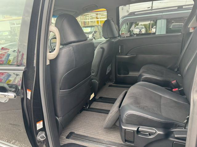 エスティマ アエラス　プレミアムエディション【７人◆タイミングチェーン】　【走行８１，３８３ｋｍ◆禁煙車◆２０２１年製ＢＳ夏タイヤ】【８型トヨタ純正ＳＤナビ◆フリップダウン／Ｂカメラ／ＥＴＣ】両側自動ドア／クルコン◆ハーフレザー◆オートライトＨＩＤ◆スペアキー◆保証書（25枚目）