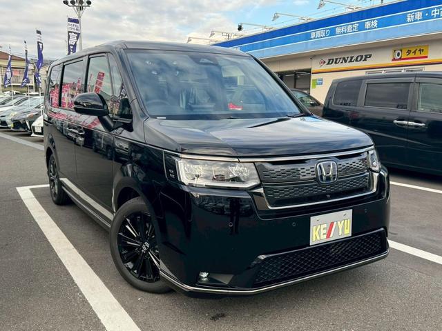 ステップワゴン eHEVスパーダプレミアムラインブラックエディション 【登録済未使用車◆走行5km】【11.4型Bluetoothオーディオ対応SDナビ◆15.6型フリップダウン◆全方位カメラ】両側自動ドア◆電動リヤゲート【BSM◆ACC◆ATハイビーム】専用アルミ(9枚目)