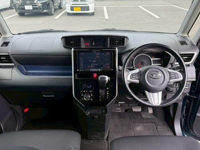 トール カスタムＧ　ターボ　ＳＡＩＩ衝突軽減　走行７６，４９７ｋｍ　９型アルパイン製Ｂｌｕｅｔｏｏｔｈオーディオ対応ＳＤナビ　全方位カメラ　ＥＴＣ　コムテック製ドラレコ２カメラ　両側自動ドア　クルコン　パーキングソナー　オートライトＬＥＤ＆フォグ　保証書＆取扱説明書（15枚目）