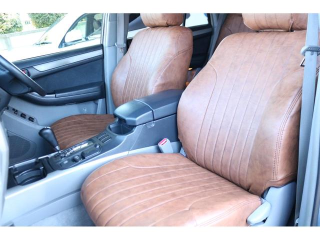 ハイラックスサーフ ＳＳＲ－Ｘ　買取直販車両　【新品】フルセグナビ　【新品】ダッシュボード貼替　【新品】クラシックシートカバー　【新品】タコマ風グリル　ルーフラック　ヘッドライトインナーブラック　リフトアップ　クラシックシートカバー（64枚目）