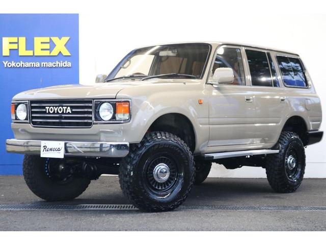 ランドクルーザー８０ ＶＸリミテッド　ユーザー買取直販車両　Ｒｅｎｏｃａ「Ｗｏｎｄｅｒ」　ベージュカラー　ＤＥＡＮカリフォルニア　ＢＦｇｏｏｄｒｉｃｈ　Ｍ／Ｔ　リアラダー　Ｂｌｕｅｔｏｏｔｈ対応ナビ　バックカメラ　ＥＴＣ車載器（36枚目）