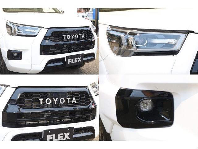ハイラックス Ｚ　ＧＲスポーツ　フルノーマル　純正１８インチホイール　ブリジストンタイヤ　フロントカメラ　ＧＲスポーツバー　カスタムベース車両ＯＫ　下回り状態ＯＫ　内装傷少　ラゲッジマット　防水３Ｄフロアマット（18枚目）