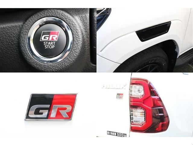 ハイラックス Ｚ　ＧＲスポーツ　フルノーマル　純正１８インチホイール　ブリジストンタイヤ　フロントカメラ　ＧＲスポーツバー　カスタムベース車両ＯＫ　下回り状態ＯＫ　内装傷少　ラゲッジマット　防水３Ｄフロアマット（25枚目）