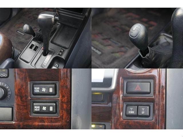 ランドクルーザープラド TZ Renocaアメリカンクラシック アンヴィルグレー 新品丸目フェイス 新品DEANカルフォルニア 新品TOYOオープンカントリ― 新品ディスプレオオーディオ 新品シートカバー ウッド調インパネ(14枚目)