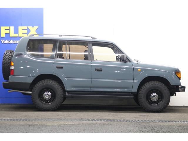 ランドクルーザープラド TZ Renocaアメリカンクラシック アンヴィルグレー 新品丸目フェイス 新品DEANカルフォルニア 新品TOYOオープンカントリ― 新品ディスプレオオーディオ 新品シートカバー ウッド調インパネ(31枚目)