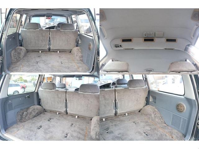 ランドクルーザー８０ ＶＸリミテッド　中期モデル　ＡＲＢバンパー　ルーフラック　ワークライト　リフトアップ　サイドデカール　フェンダーミラー　グリルマーカー　スモークテールレンズ　　ブラッドレーｖＡＷ　新品オープンカントリーＭＴタイヤ（7枚目）