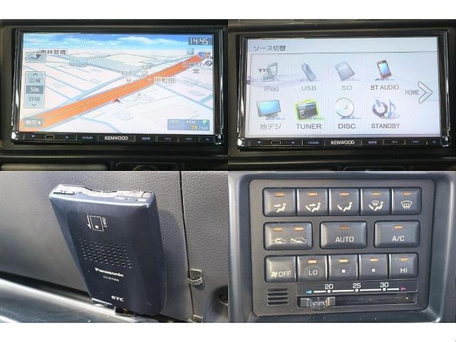 ランドクルーザー８０ ＶＸリミテッド　中期モデル　ＡＲＢバンパー　ルーフラック　ワークライト　リフトアップ　サイドデカール　フェンダーミラー　グリルマーカー　スモークテールレンズ　　ブラッドレーｖＡＷ　新品オープンカントリーＭＴタイヤ（8枚目）