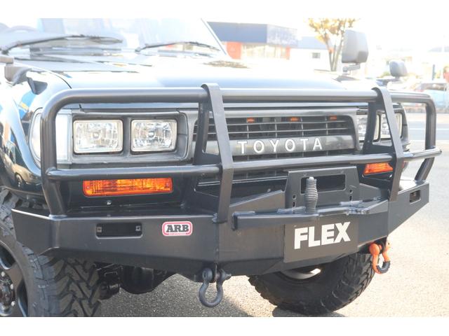 ランドクルーザー８０ ＶＸリミテッド　中期モデル　ＡＲＢバンパー　ルーフラック　ワークライト　リフトアップ　サイドデカール　フェンダーミラー　グリルマーカー　スモークテールレンズ　　ブラッドレーｖＡＷ　新品オープンカントリーＭＴタイヤ（27枚目）