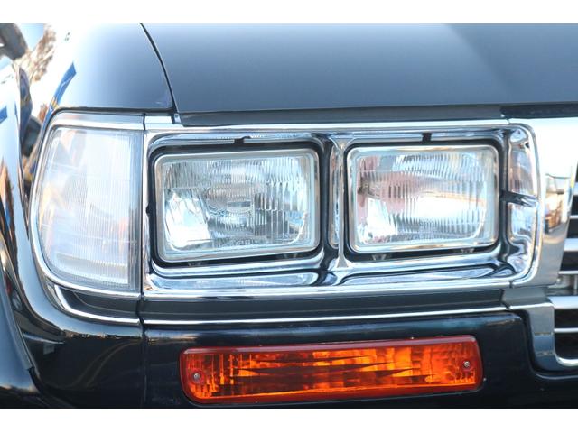 ランドクルーザー８０ ＶＸ　後期最終型　茶内装　下回り防錆施工　輸出仕様角目四灯　リフトアップ　新品ジムラインＡＷ　新品オープンカントリーＭＴタイヤ　三色テールレンズ　　新品クラシックシートカバー　ナルディウッドステアリング（31枚目）